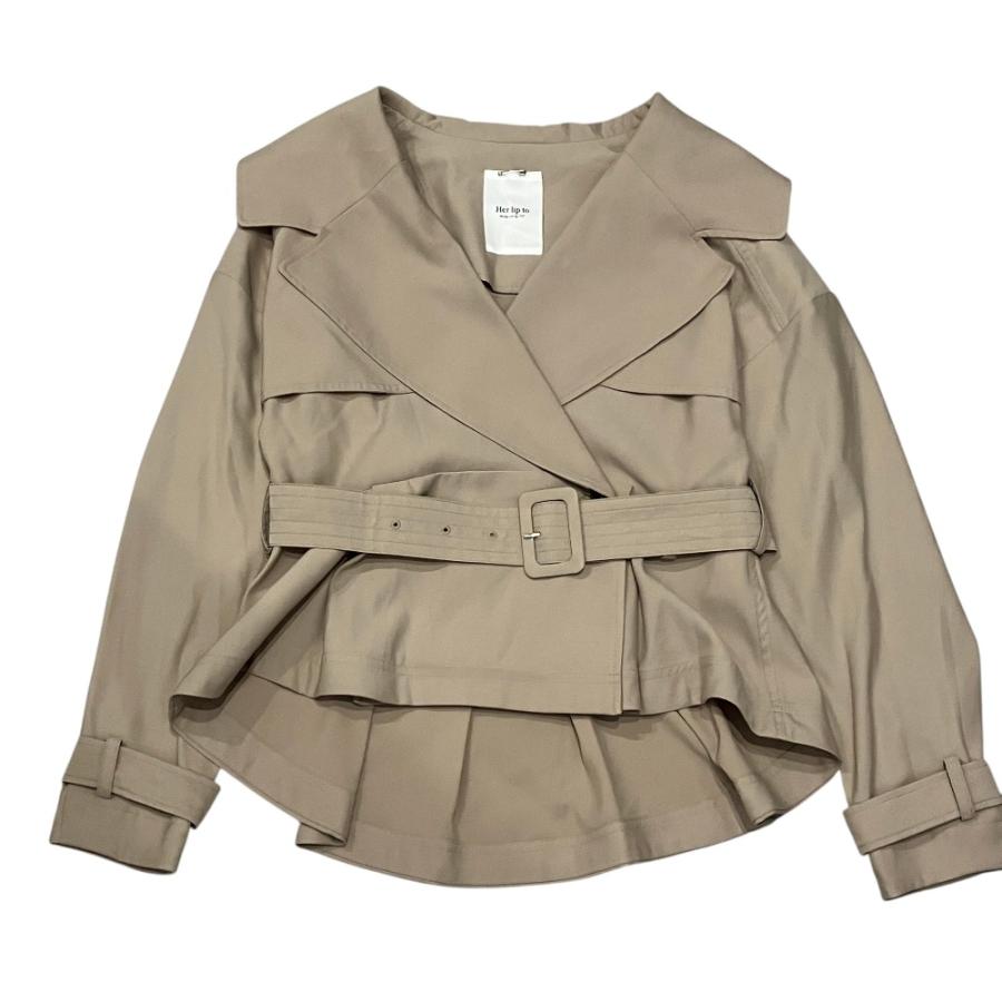 良品 Herlipto ハーリップトゥ Everyday Belted Trench Jacket 