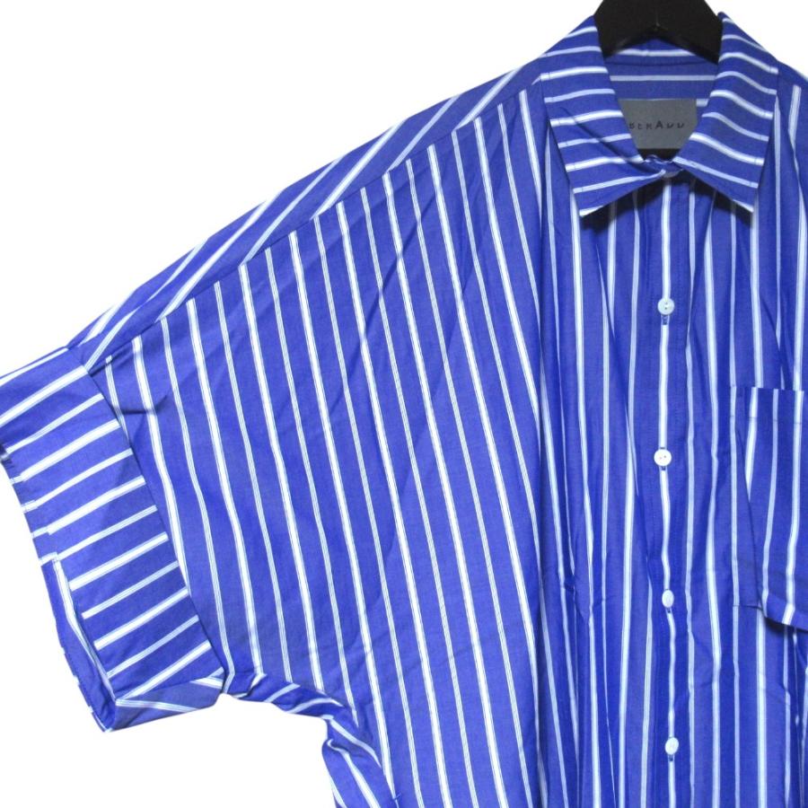 未使用 25AW LIBERADD リベラド LONG SHIRT DRESS ストライプ柄 ロング