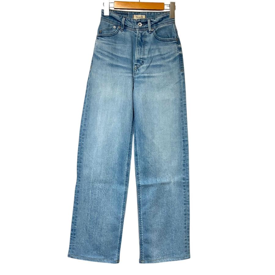 YANUK（ヤヌーク） 未使用 Wide Straight Purity デニムパンツ 
