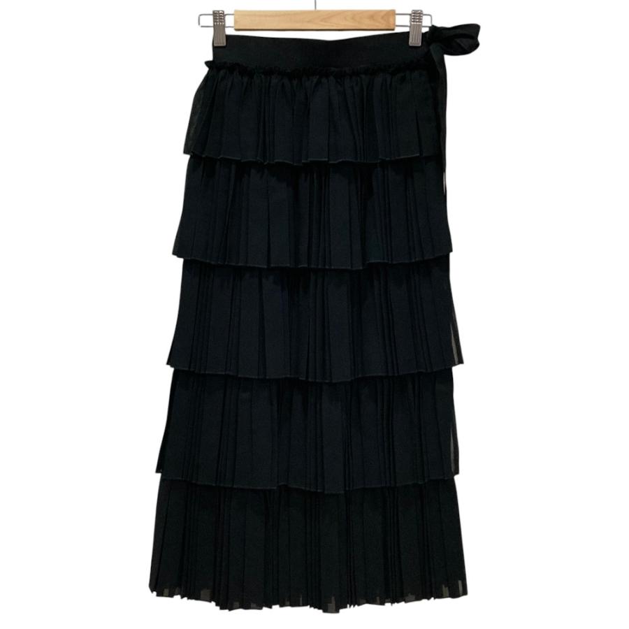 【tao COMME des GARÇONS】ティアード フリルスカート tao◇コムデギャルソン◇フリルティアードスカート◇ホワイト
