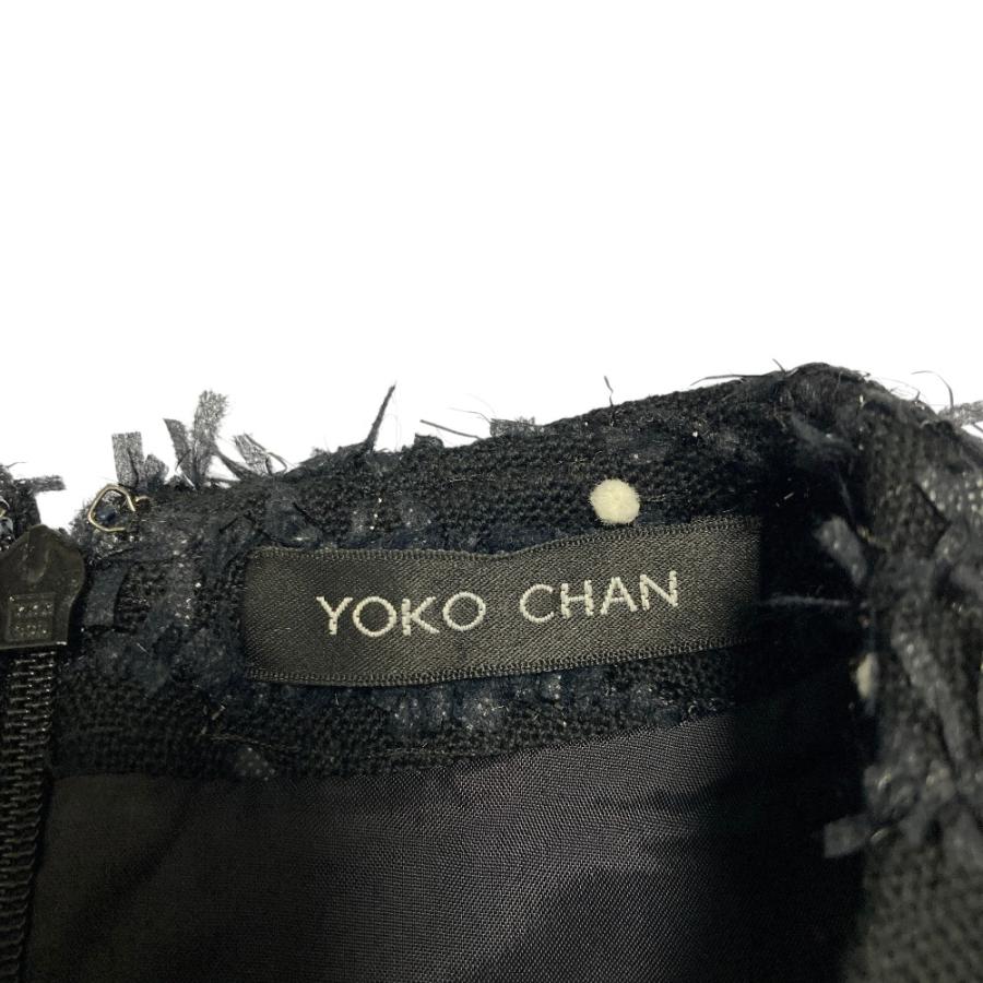 YOKO CHAN（ヨーコチャン） 美品 フレンチスリーブ ツイードワンピース
