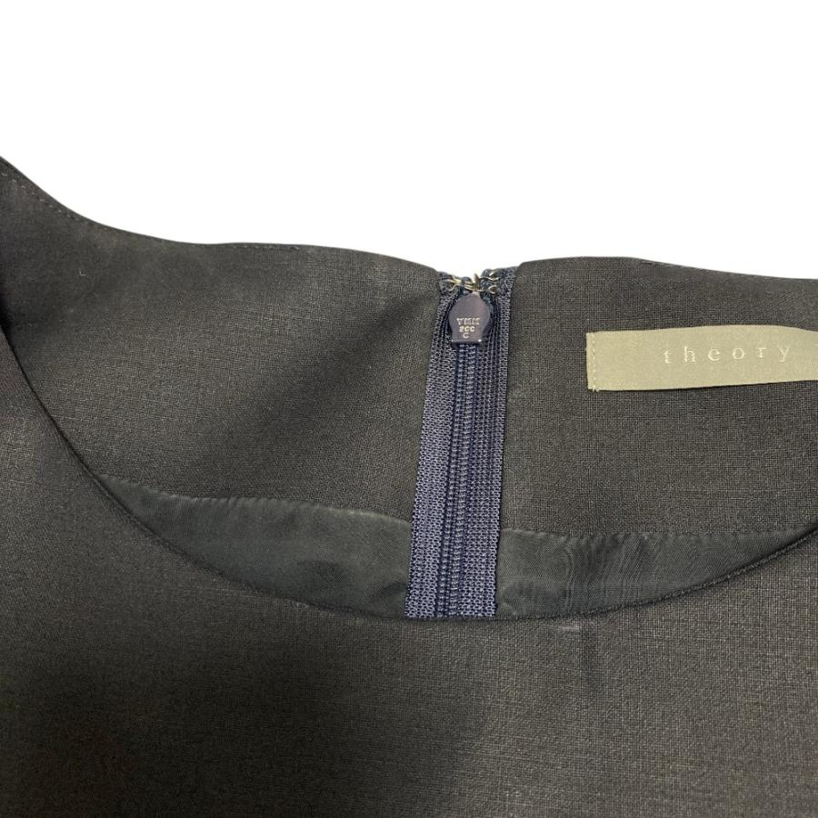 美品　theory luxe Executive ワンピースネイビー 38 theory luxe（セオリーリュクス） EXECUTIVE RAFAELA ワンピース