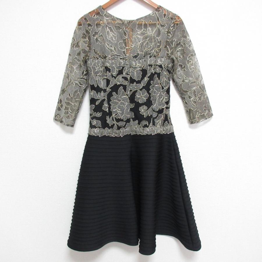 Tadashi Shoji 良品 タダシショージ レース切替 ドレス ワンピース 
