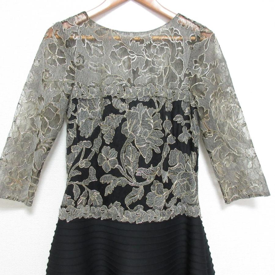 Tadashi Shoji 良品 タダシショージ レース切替 ドレス ワンピース