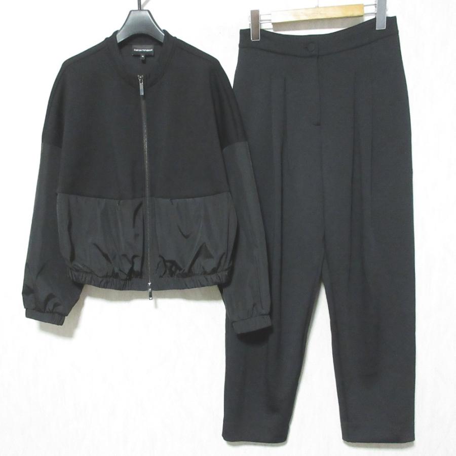 EMPORIO ARMANI 美品 エンポリオアルマーニ ジップジャケット パンツ 