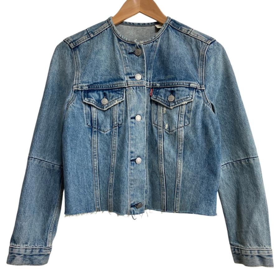 Levi's（リーバイス） 美品 Levis Altered Trucker ノーカラー デニム