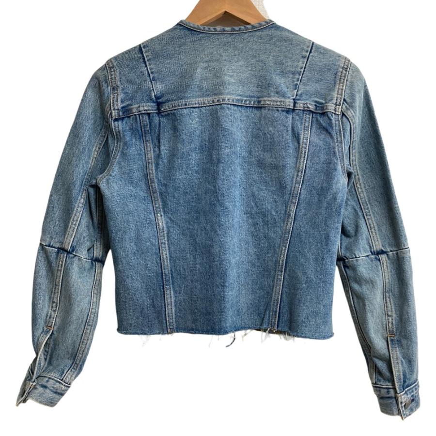 Levi's（リーバイス） 美品 Levis Altered Trucker ノーカラー デニム