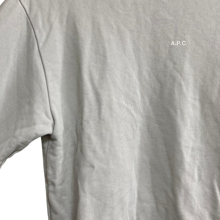A.P.C.（アーペーセー） 良品 ロゴプリント スウェット トレーナー 