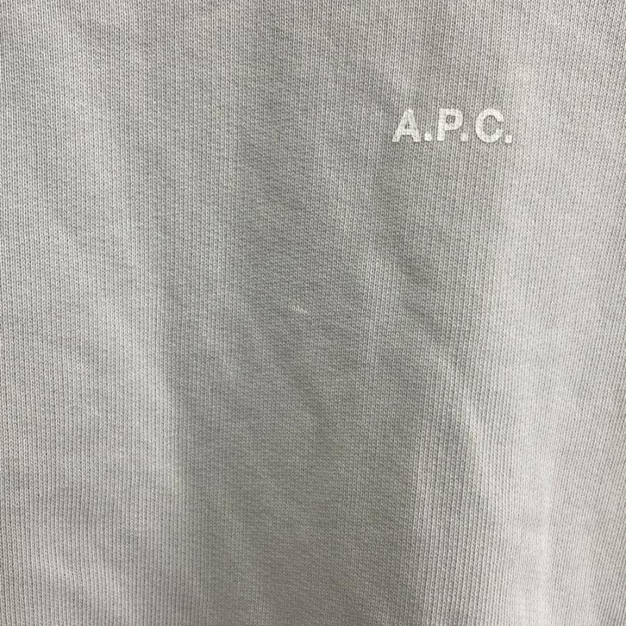 A.P.C.（アーペーセー） 良品 ロゴプリント スウェット トレーナー 