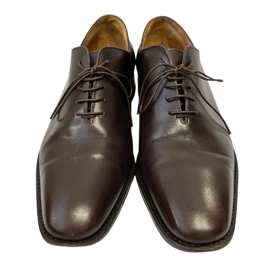良品 Salvatore Ferragamo サルヴァトーレフェラガモ TRAMEZZA レースアップシューズ サイズ8.5 26.5cm程度 ブラウン メンズ 古着 中古 USED 良品 Salvatore Ferragamo サルヴァトーレフェラガモ TRAMEZZA レース