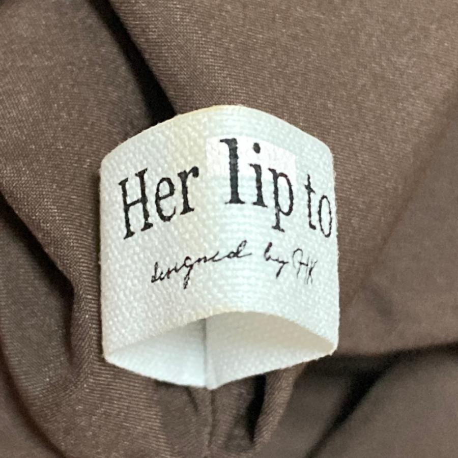 美品 Her lip to ハーリップトゥ Cherry Pattern Cache-Coeur One