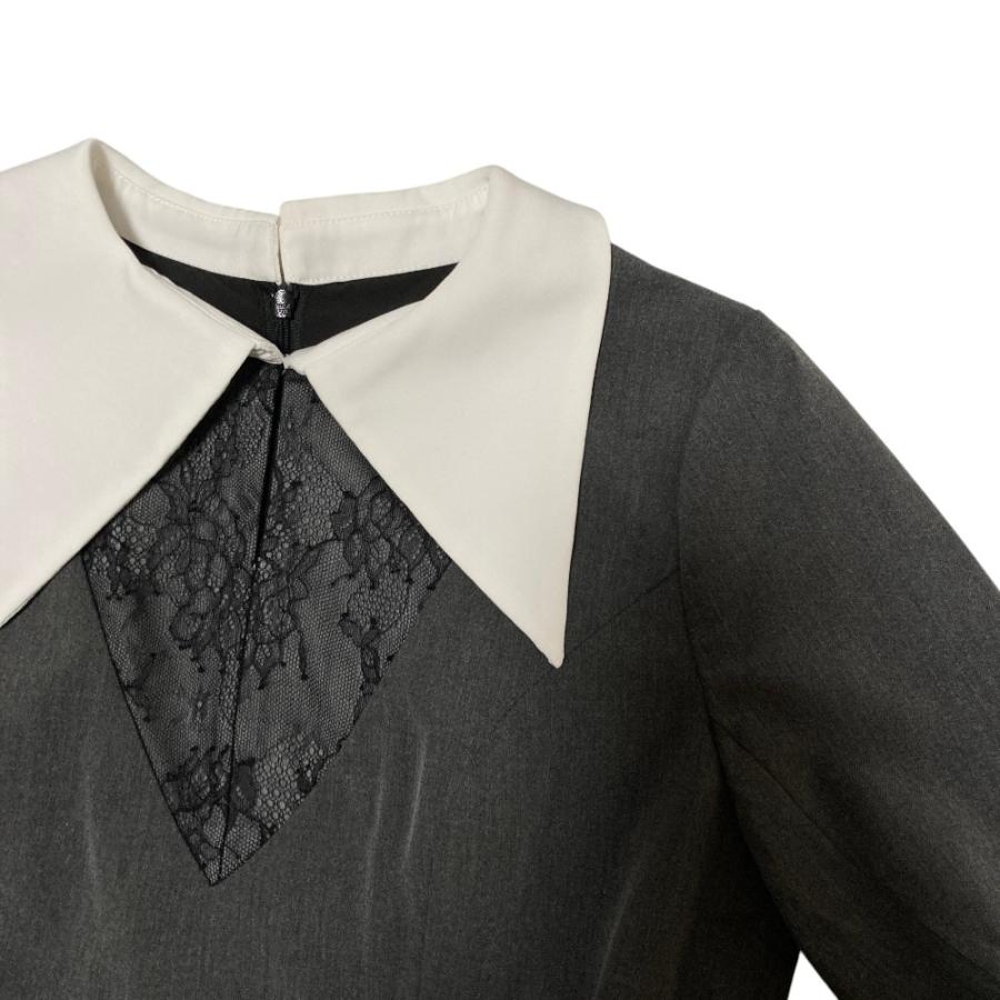 未使用 Her lip to ハーリップトゥ Pointed Collar Mini Dress