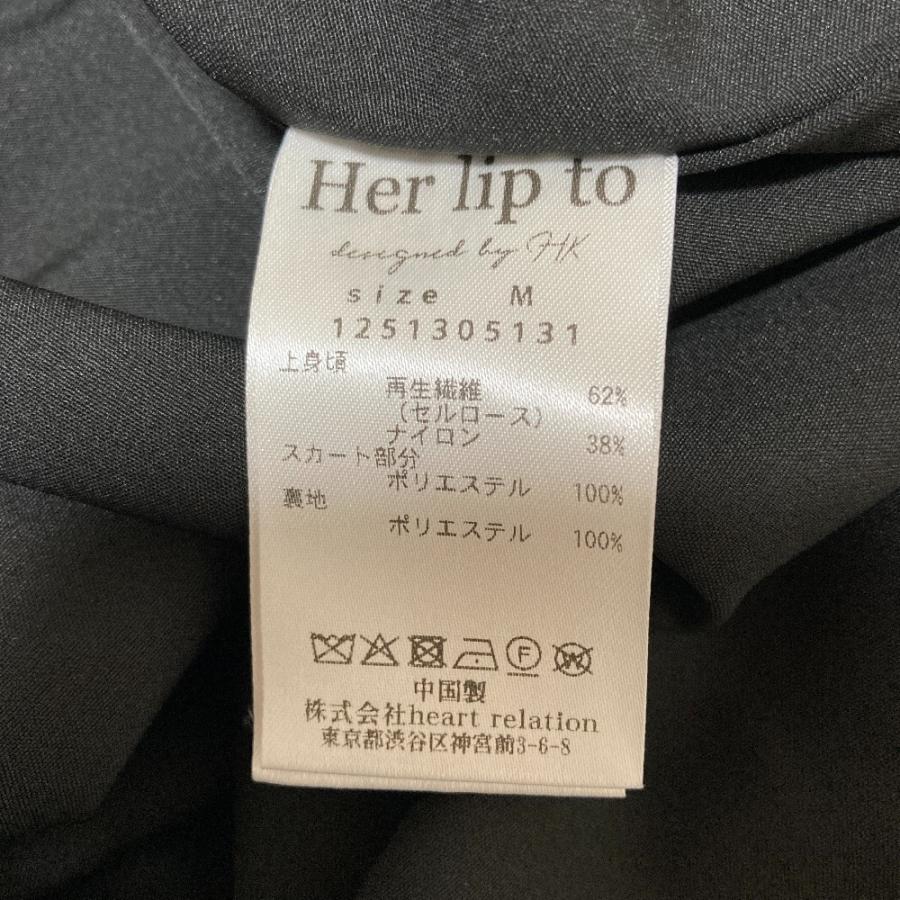 未使用 Herlipto ハーリップトゥ Nuage Airy Dress ワンピース サイズM