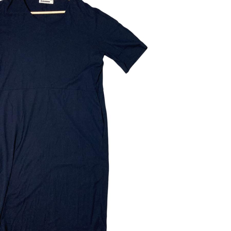 JIL SANDER（ジルサンダー） カットソーワンピース サイズ38 ネイビー