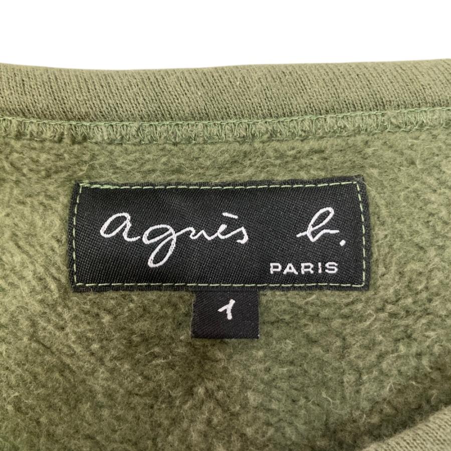 agnes b.（アニエスベー） 美品 スナップボタン ロング スウェット