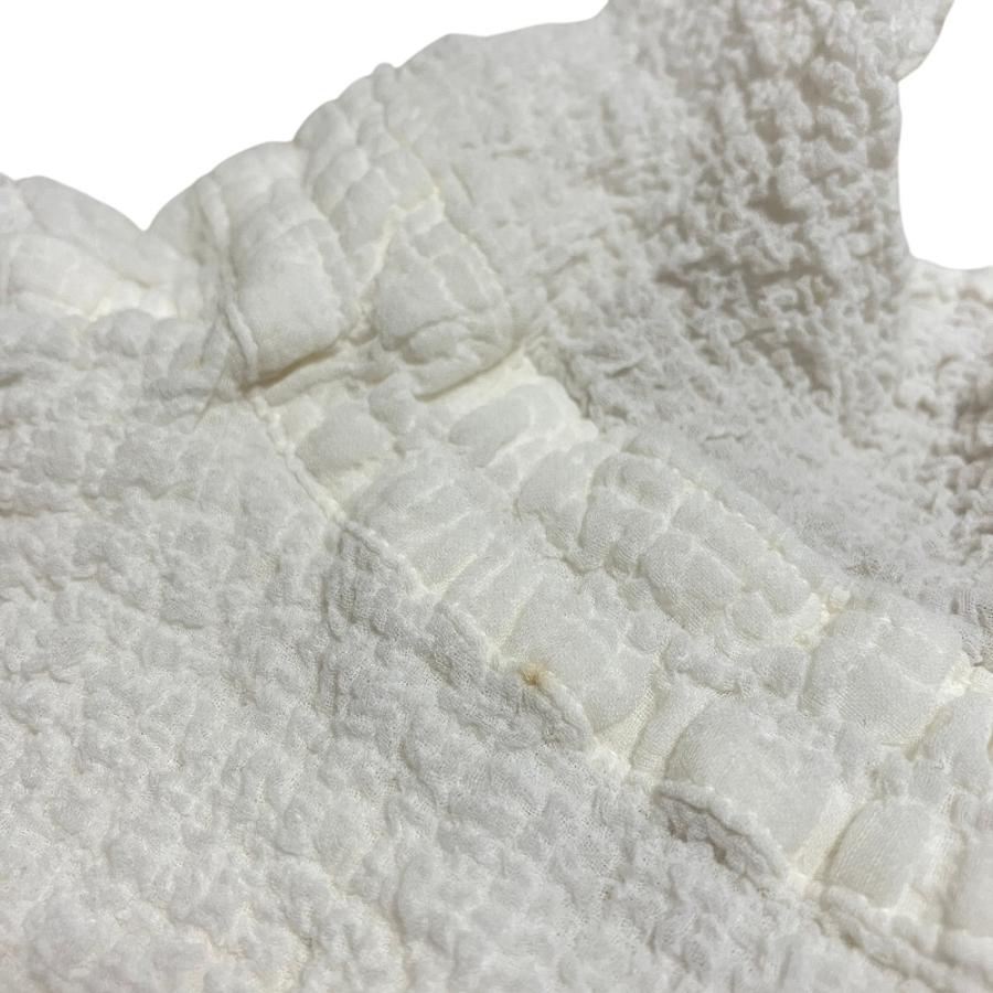 ISSEY MIYAKE I.S. イッセイミヤケ レース襟ブラウス 長袖 me ISSEY MIYAKE 良品 ミーイッセイミヤケ レース付き カリフラワー