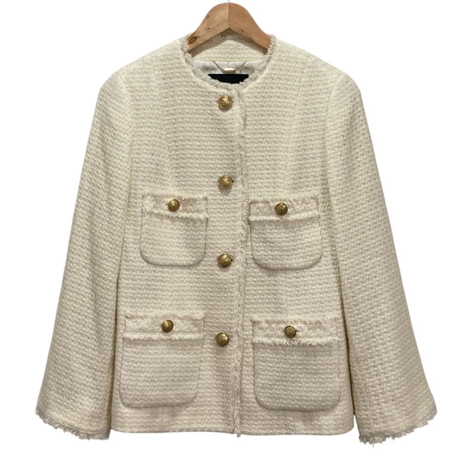 新品 allureville ロービングツイードショートコートsize 2 allureville（アルアバイル） 美品 ロービングツイードショートコート