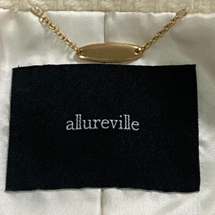 allureville（アルアバイル） 美品 ロービングツイードショートコート