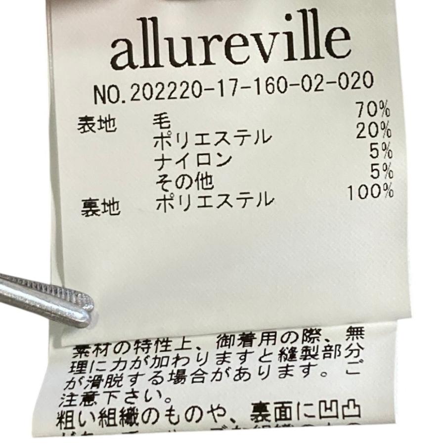 allureville（アルアバイル） 美品 ロービングツイードショートコート