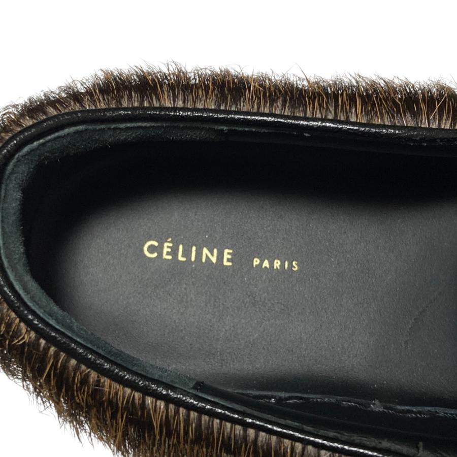 CELINE（セリーヌ） 良品 フィービー期 ハラコファー スリッポン