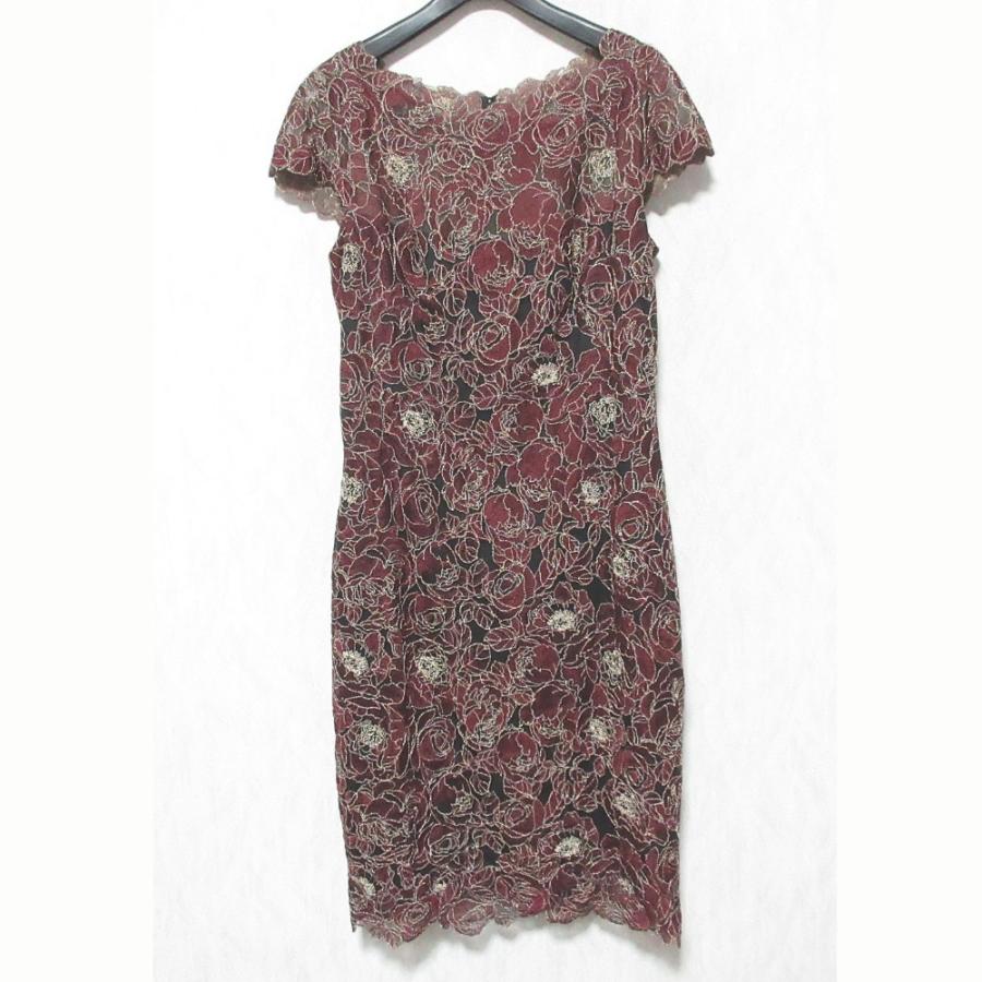 Tadashi Shoji 良品 タダシショージ Rose Motif Sheath Dress フレンチ