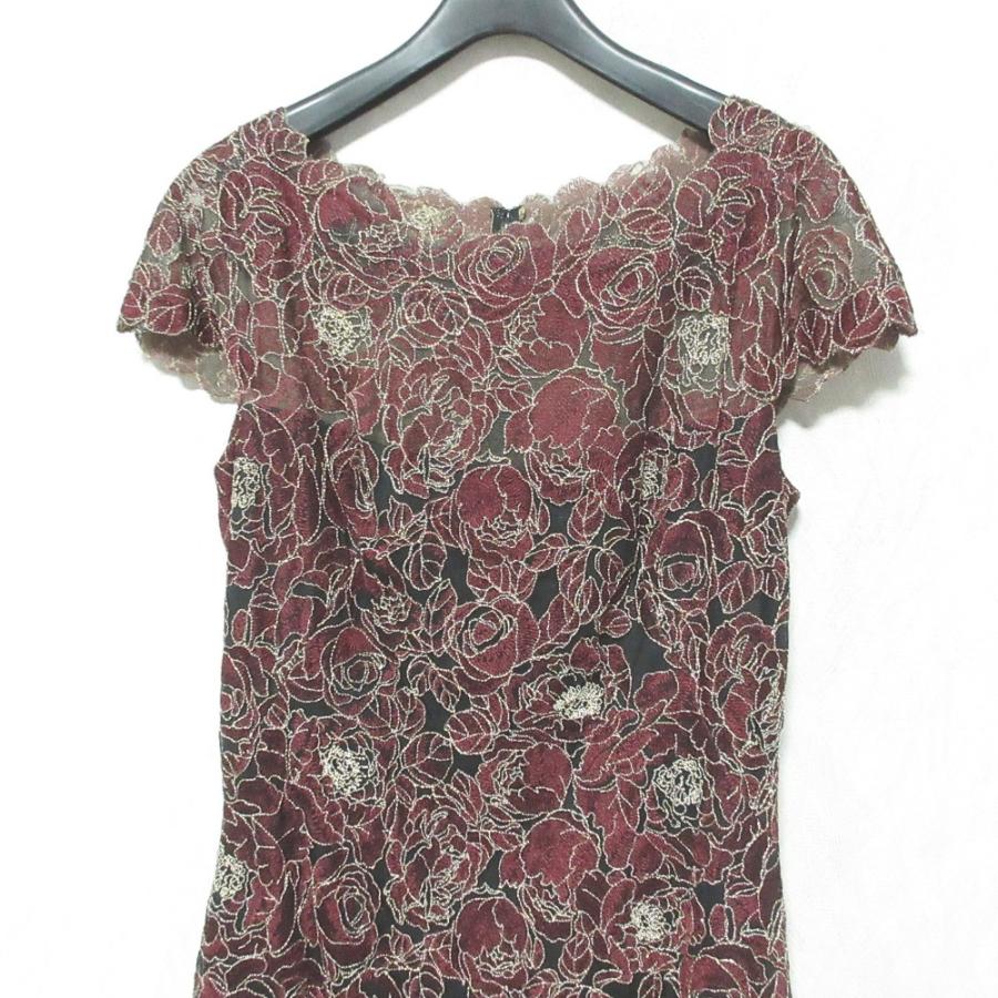 Tadashi Shoji 良品 タダシショージ Rose Motif Sheath Dress フレンチ