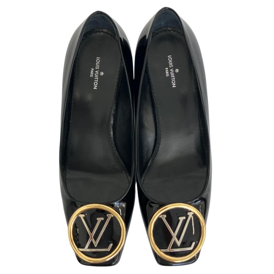 LOUIS VUITTON（ルイ・ヴィトン） 新品同様 サークルロゴ パテント