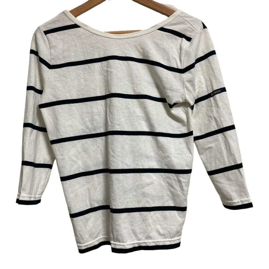 Le Minor（ルミノア） 未使用 ボーダー 七分袖 カットソー Tシャツ