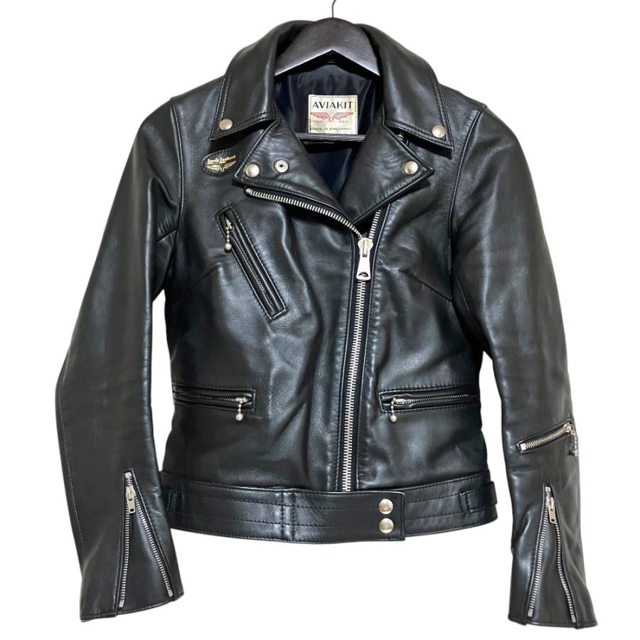 ルイスレザー ダブルライダースジャケット Lewis Leathers（ルイスレザー） 美品 AVIAKIT サイクロン ダブル