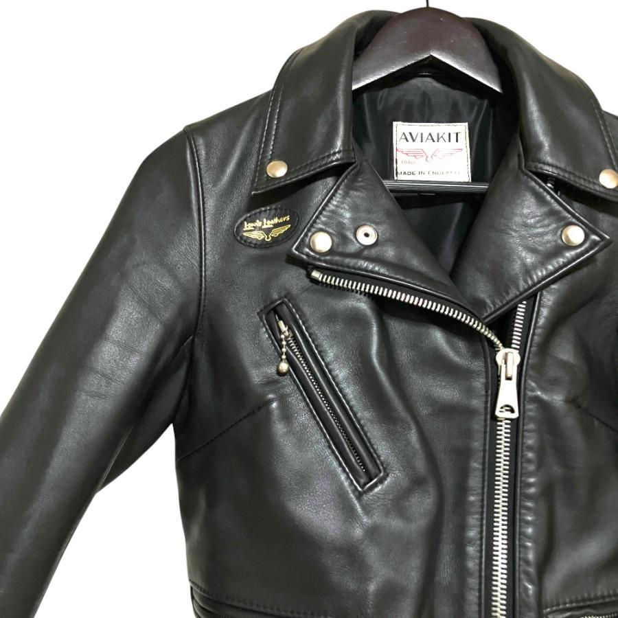 ルイスレザー ダブルライダースジャケット Lewis Leathers（ルイスレザー） 美品 AVIAKIT サイクロン ダブル