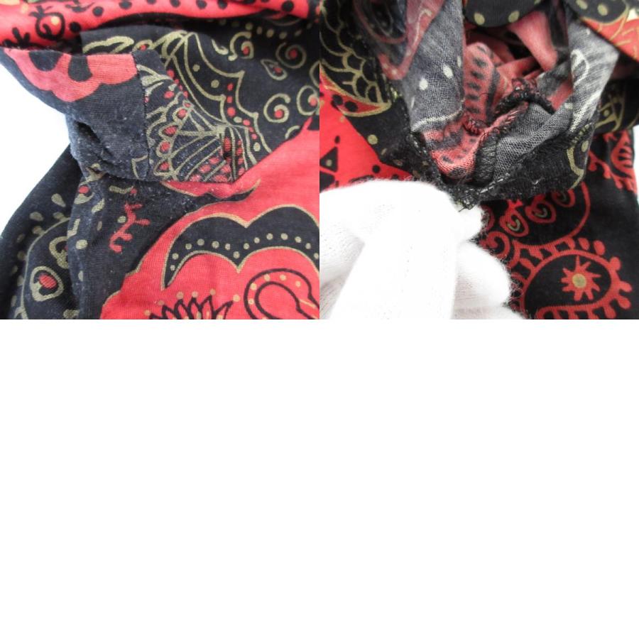 LEONARD FASHION 良品 レオナールファッション ペイズリー柄 ショート 