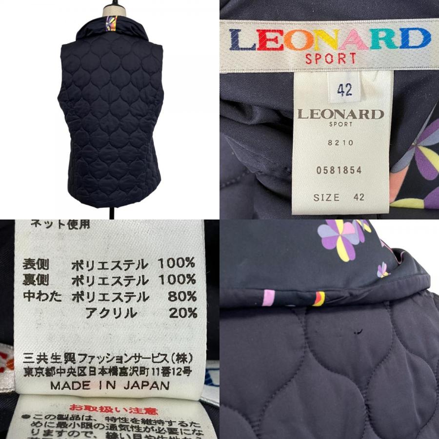 LEONARD SPORT 良品 レオナールスポーツ フラワープリント