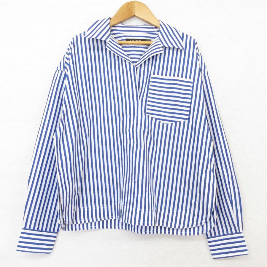 LAUREN RALPH LAUREN（ローレン ラルフローレン） 美品 ストライプド 