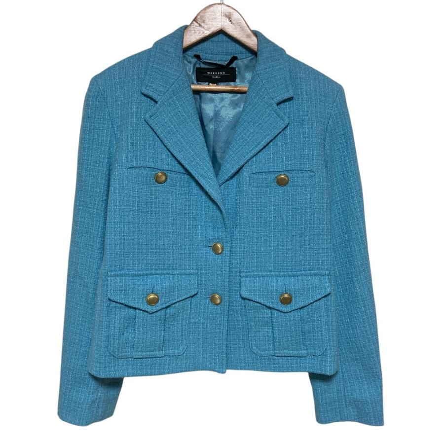 美品 Weekend Max Mara ウィークエンド マックスマーラ 金ボタン 