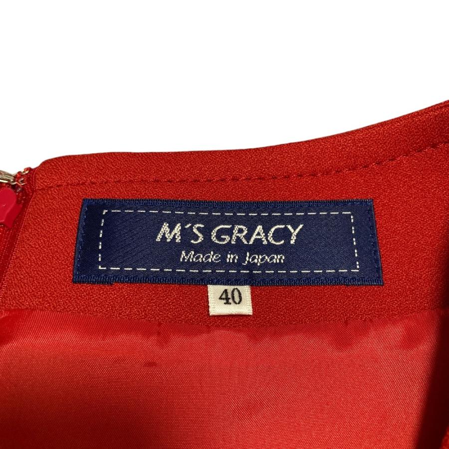 M'S GRACY（エムズグレイシー） 良品 ビットデザイン ノースリーブ