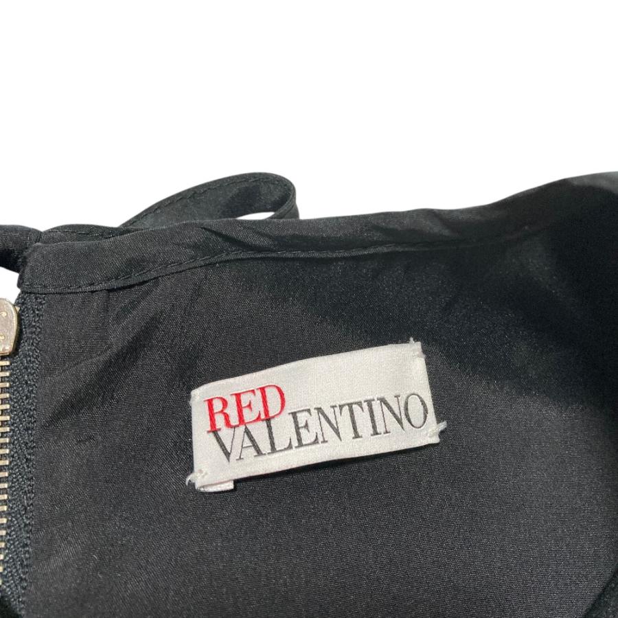 極美品！RED VALENTINO フラワープリント ノースリーブミニワンピース