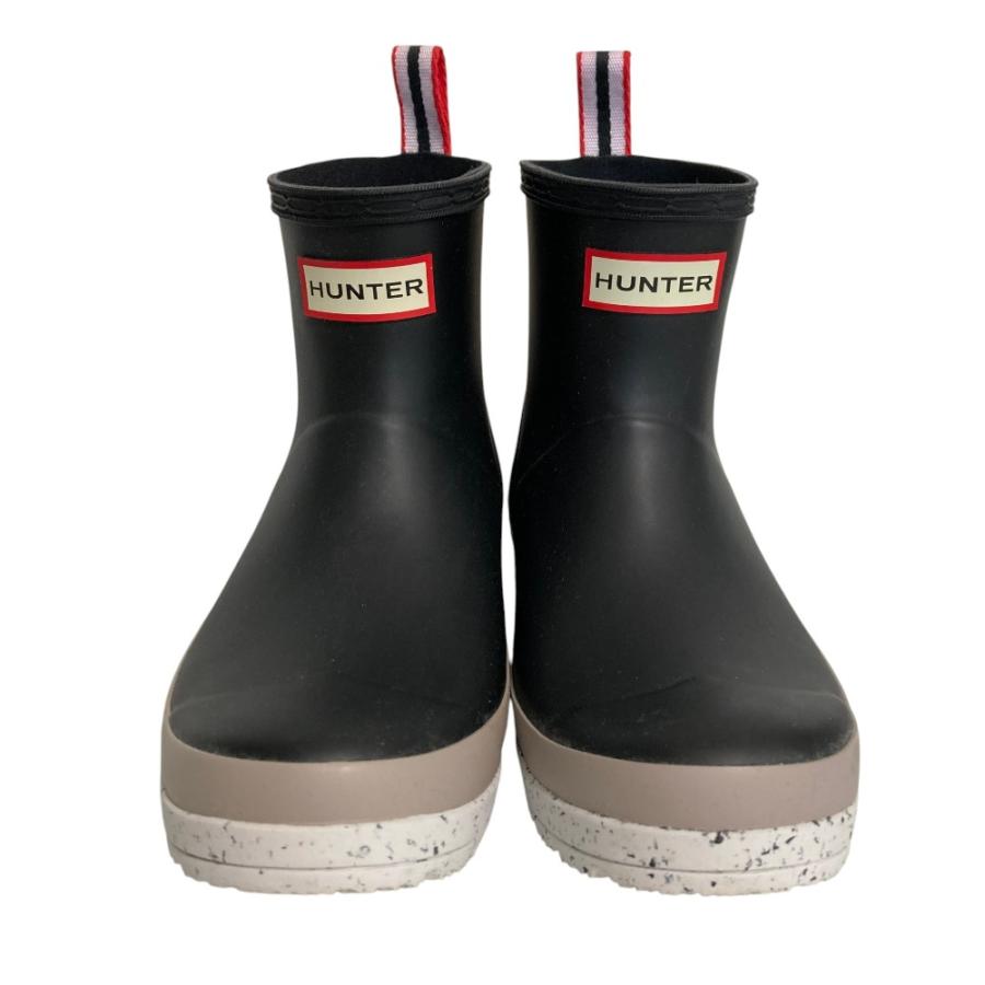 【美品】HUNTER オリジナル レインブーツ UK4（EU37/US6） HUNTER（ハンター） 美品 ショートレインブーツ サイズUK4 US6 EU37