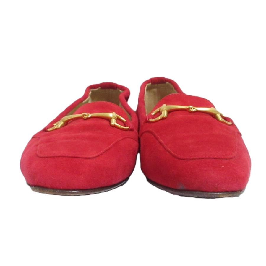 GUCCI（グッチ） 良品 ホースビット スウェード パンプス ローファー 5