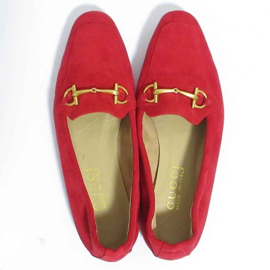 GUCCI（グッチ） 良品 ホースビット スウェード パンプス ローファー 5