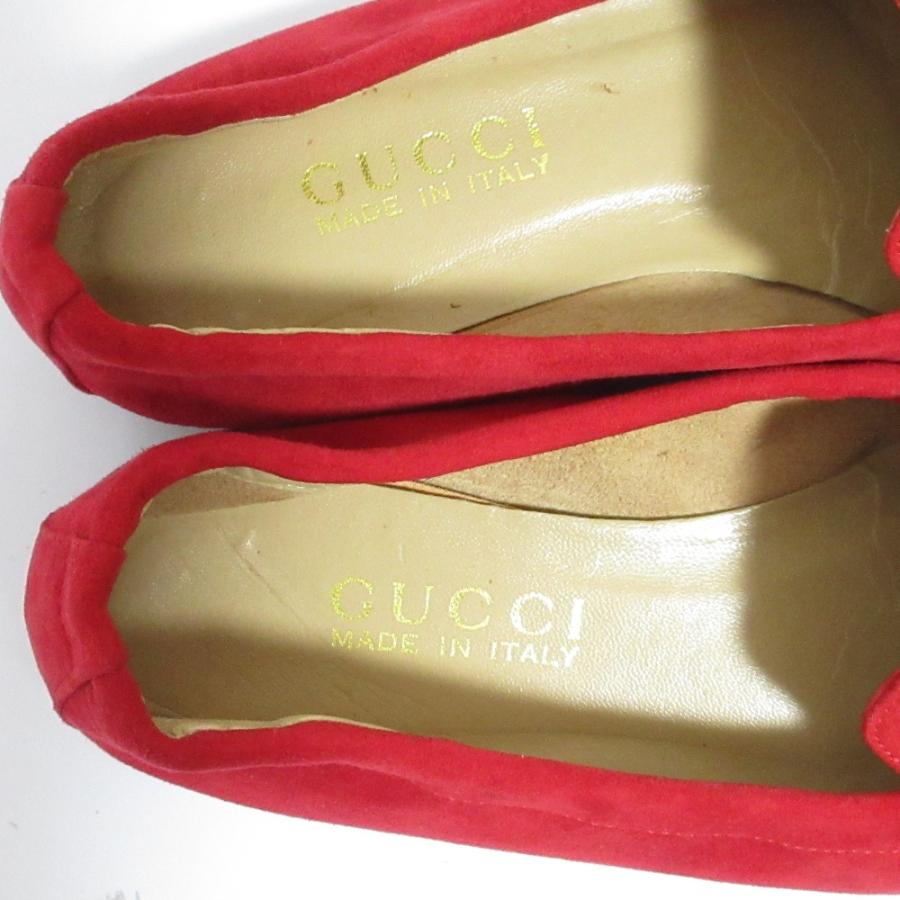 GUCCI（グッチ） 良品 ホースビット スウェード パンプス ローファー 5