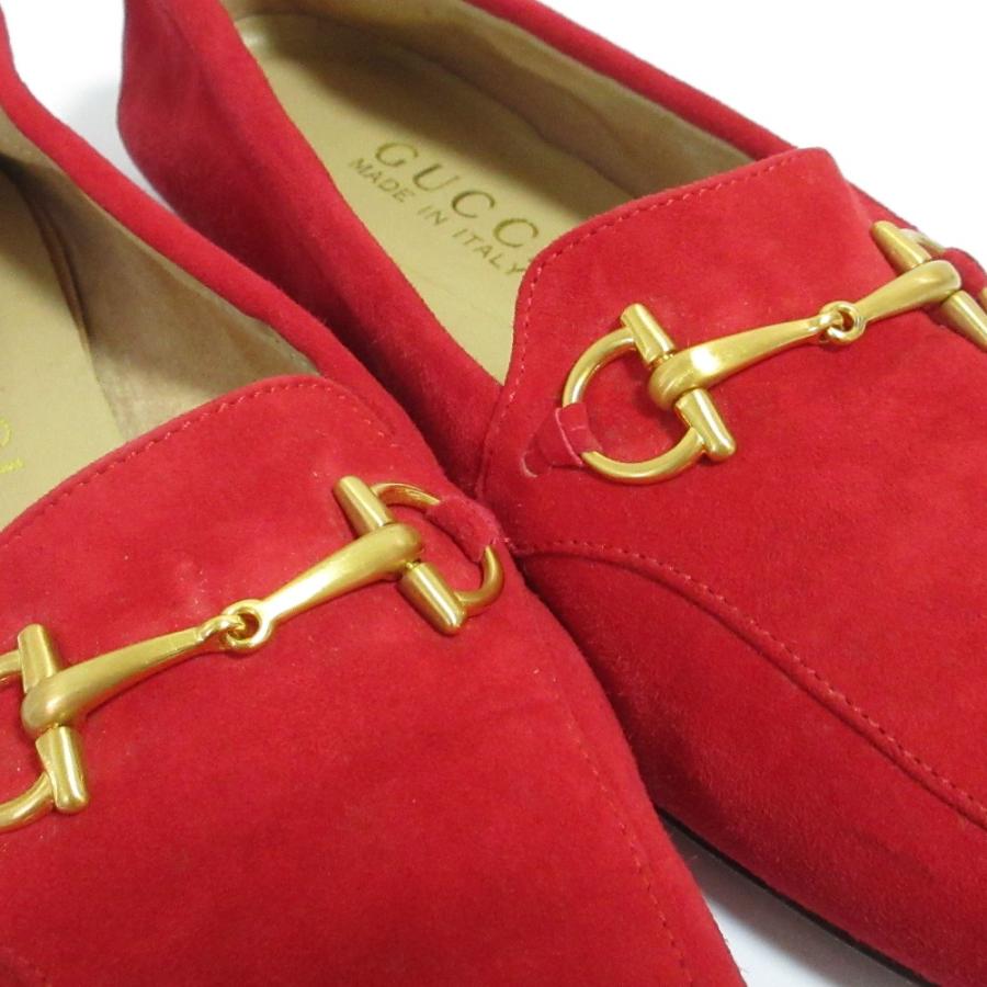 GUCCI（グッチ） 良品 ホースビット スウェード パンプス ローファー 5