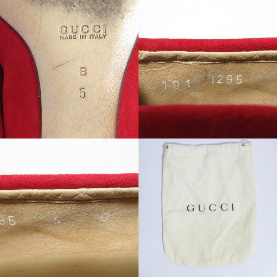 GUCCI（グッチ） 良品 ホースビット スウェード パンプス ローファー 5