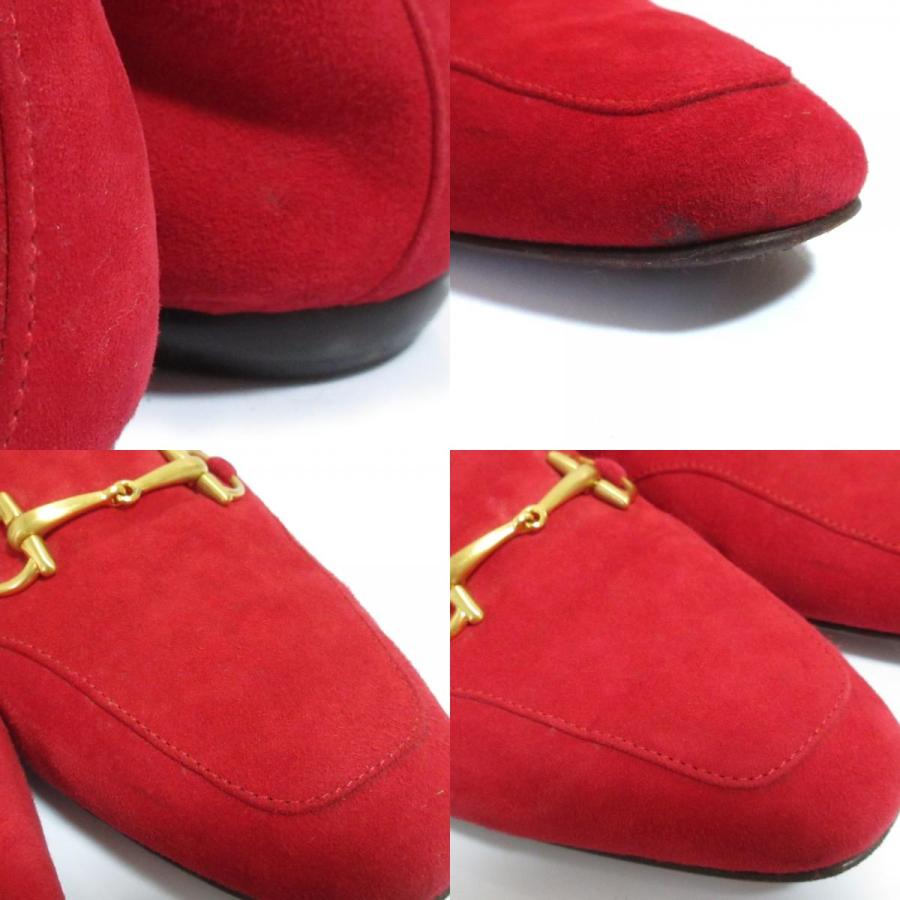 GUCCI（グッチ） 良品 ホースビット スウェード パンプス ローファー 5