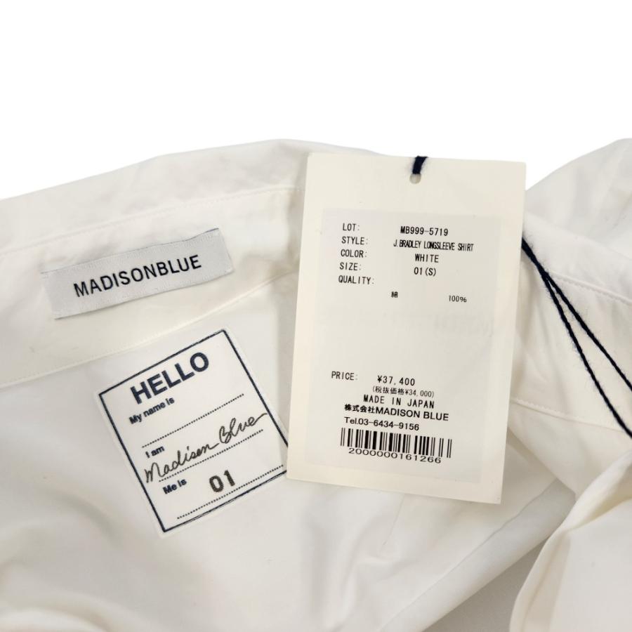 未使用 MADISONBLUE マディソンブルー J BRADLEY LONGSLEEVE SHIRT