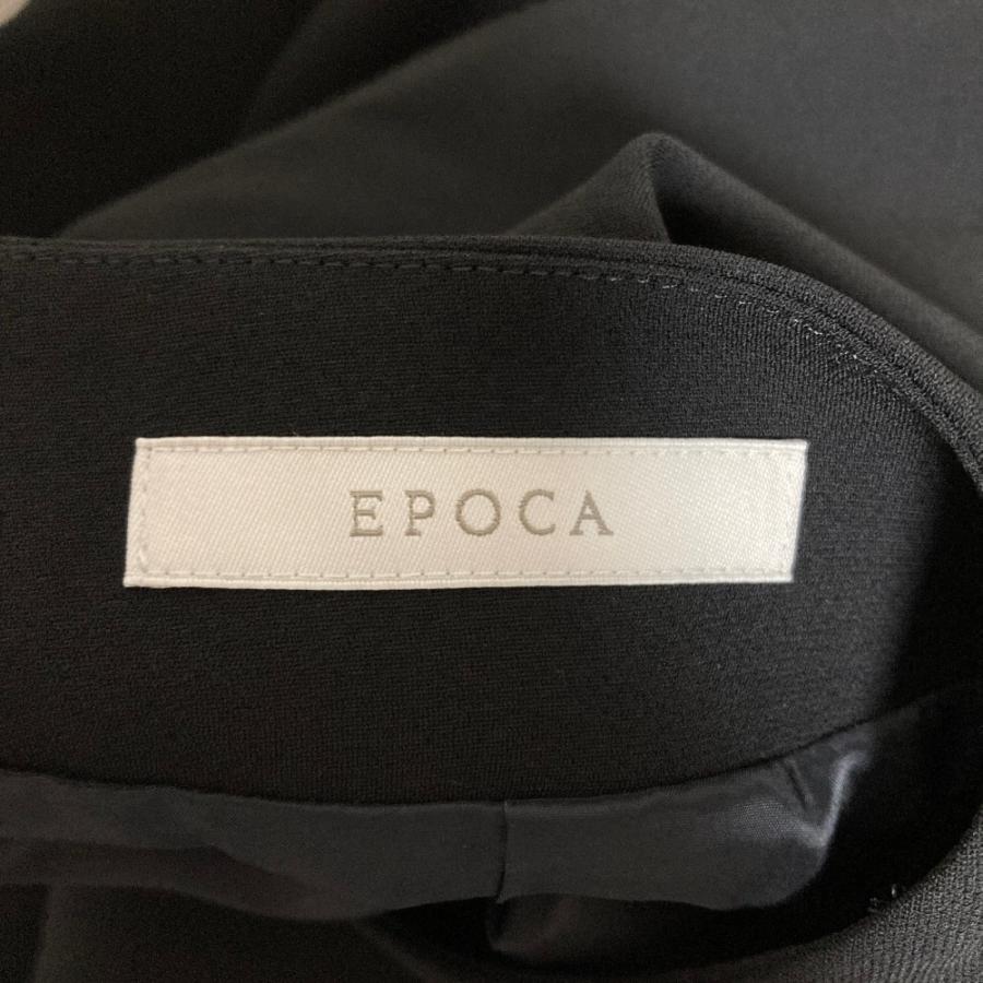 EPOCA（エポカ） 美品 クロップド ノーカラーポンチョ ケープ サイズ40
