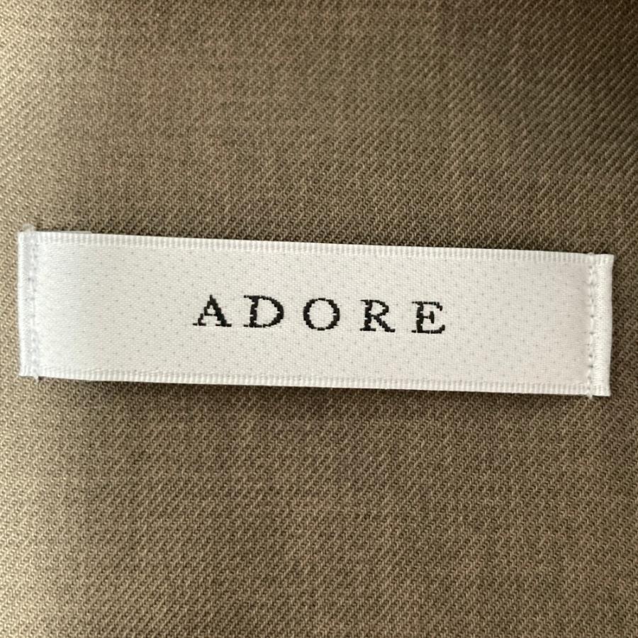 ADORE（アドーア） 美品 フェイクレザードッキングツイルジャンパー 