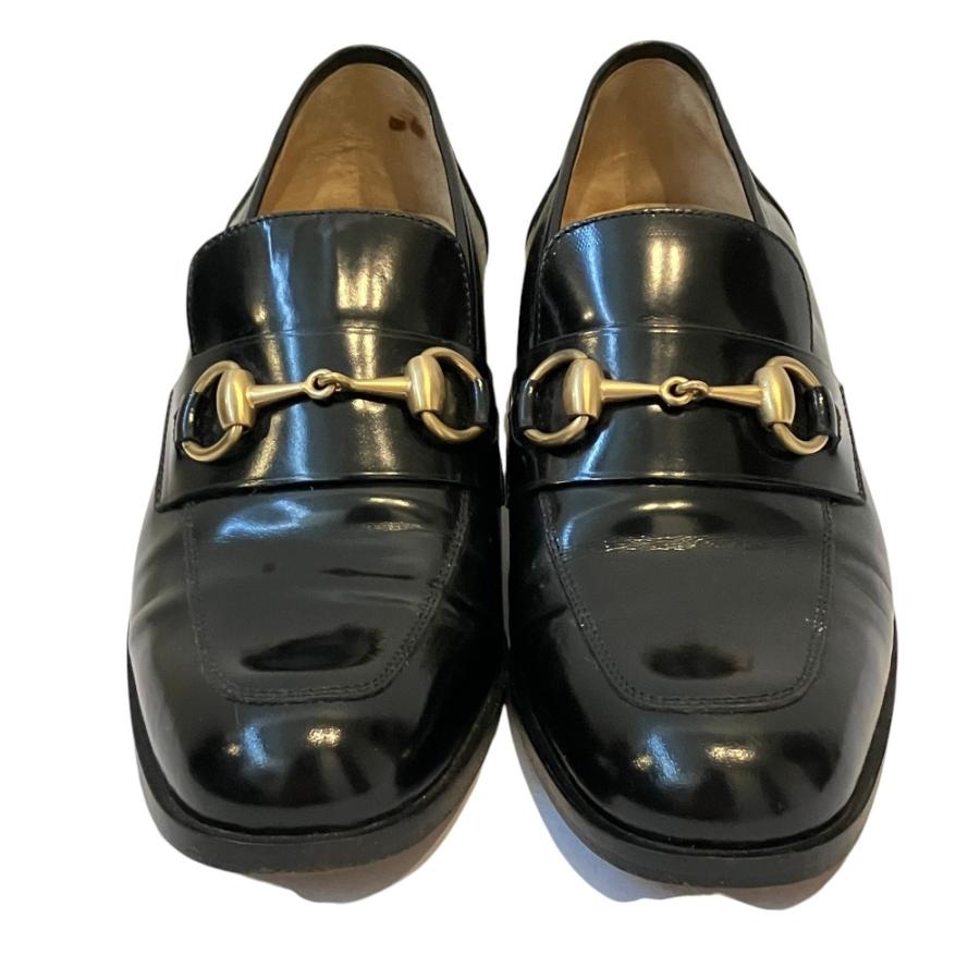 GUCCI（グッチ） 美品 レザー ビットローファー パンプス 36.5 23.5cm 