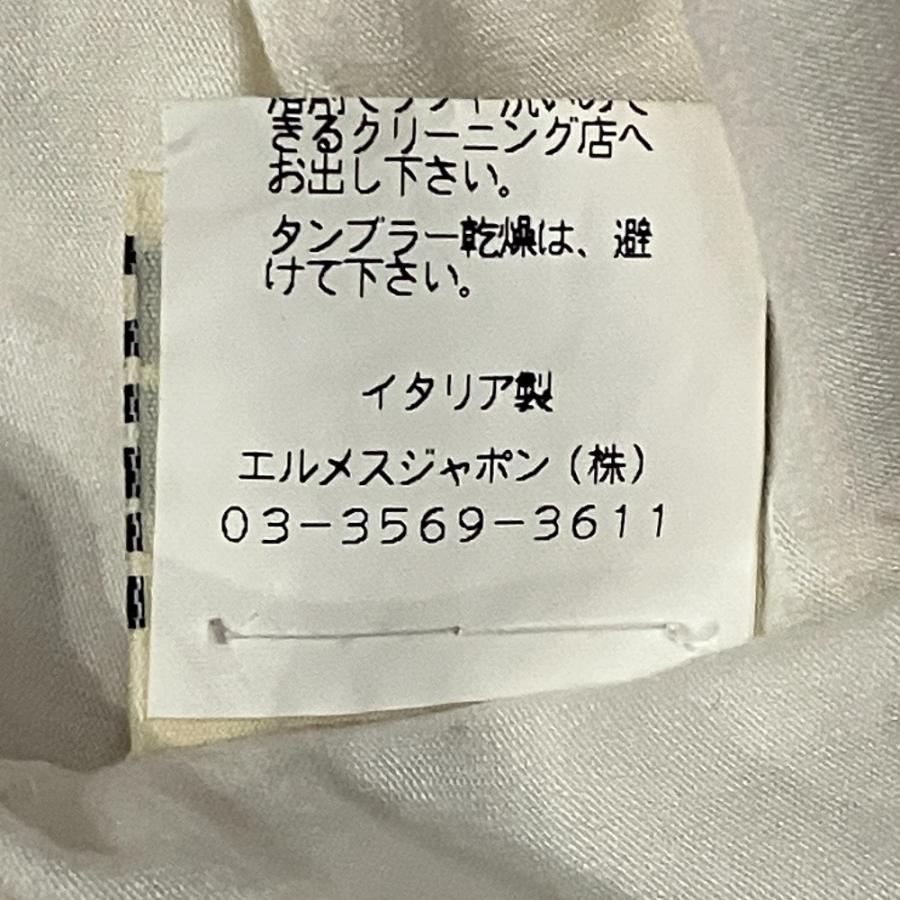 HERMES（エルメス） 美品 マルジェラ期 ボルデュック柄 Tシャツ SM