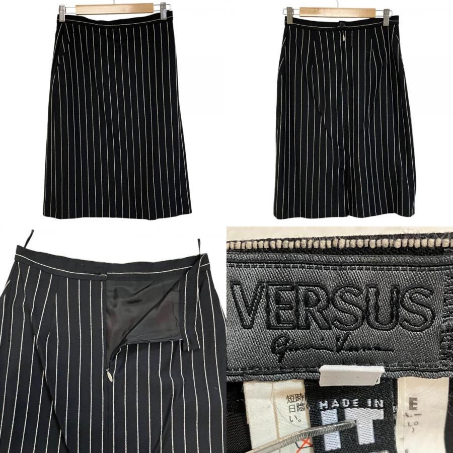 美品 Versus Versace ヴェルサス ヴェルサーチ ストライプ テーラード