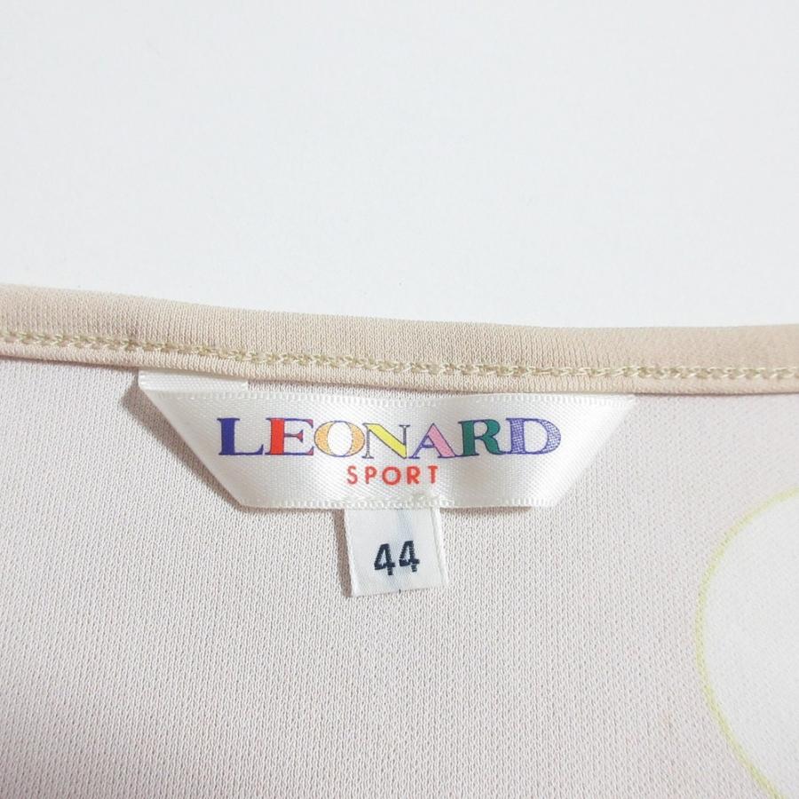 LEONARD SPORT 良品 レオナールスポーツ ジオメトリック フラワー 